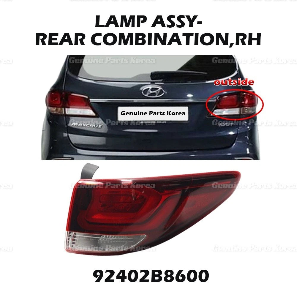 ⭐Genuine⭐ Tail Light Lamp Outside RH for HYUNDAI Santa FE XL Maxcruz 14-17