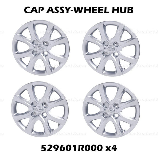 ⭐Genuine⭐ Wheel Hub Cap Cover 529601R000 4P 1SET for Hyundai Accent 2012-2014