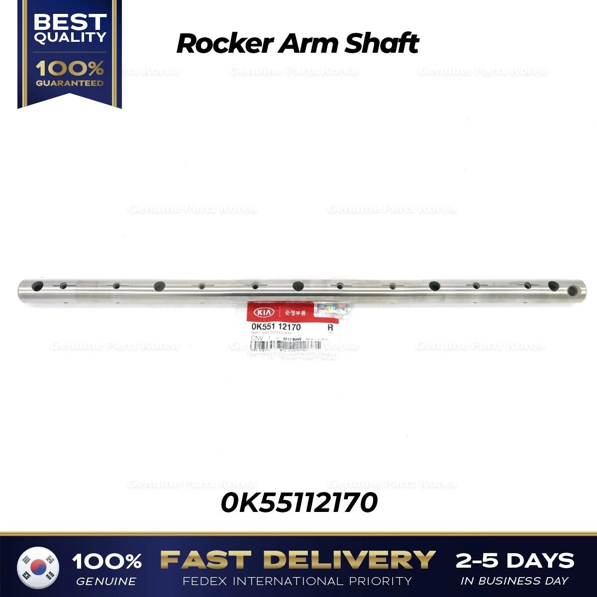 ⭐Genuine⭐ Rocker Arm Shaft 0K55112170 for Hyundai Terracan Kia Sedona