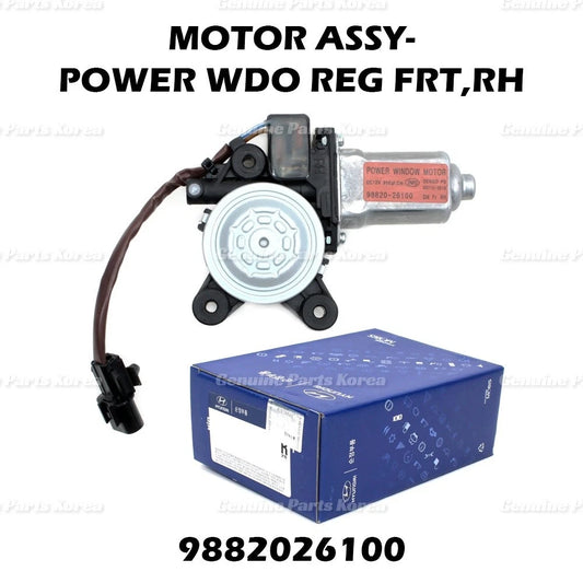 ⭐Genuine⭐ Power Window Motor Front RH 9882026100 for Hyundai SantaFe 2001-2006