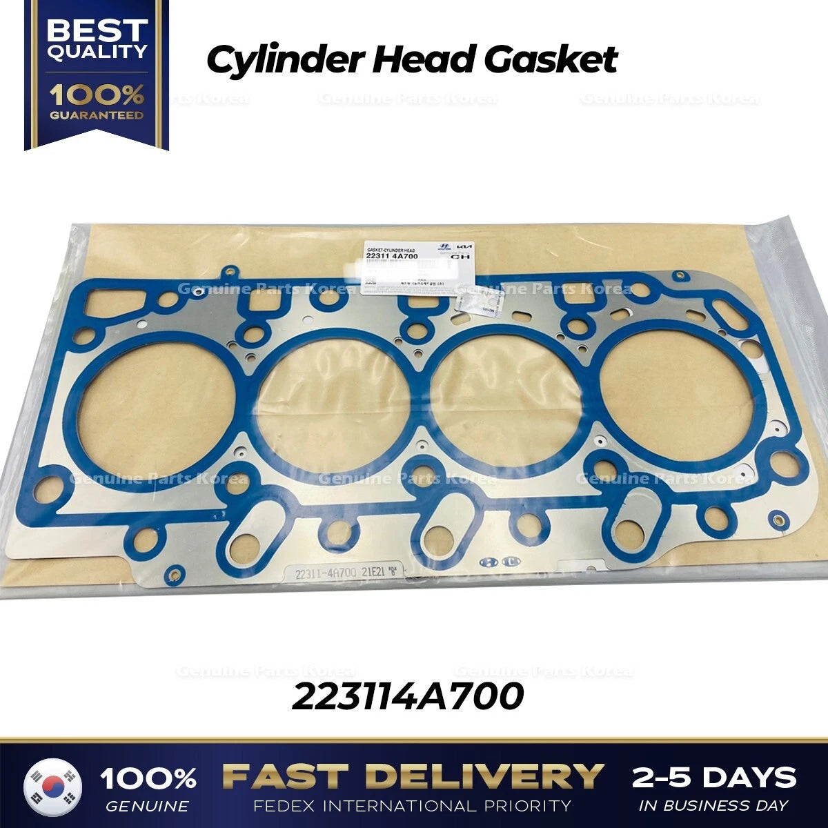 ⭐Genuine⭐ Cylinder Head Gasket 223114A700 for Hyundai H1 H100 H350