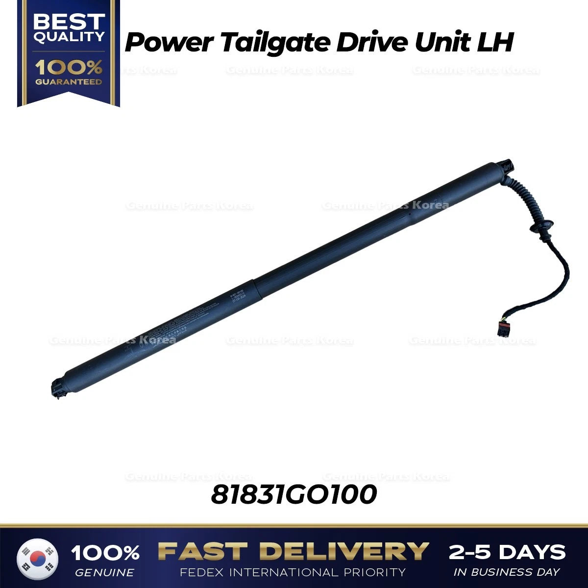 ⭐Genuine⭐ Power Tailgate Drive Unit LH 81831GO100 for Hyundai Ioniq 9