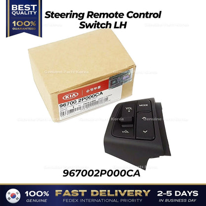 Genuine Steering Remote Control Switch LH 967002P000CA for Kia Sorento