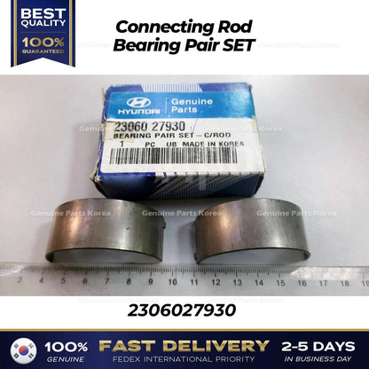 Genuine Connecting Rod Bearing Pair SET 2306027930 for Hyundai Azera Sonata