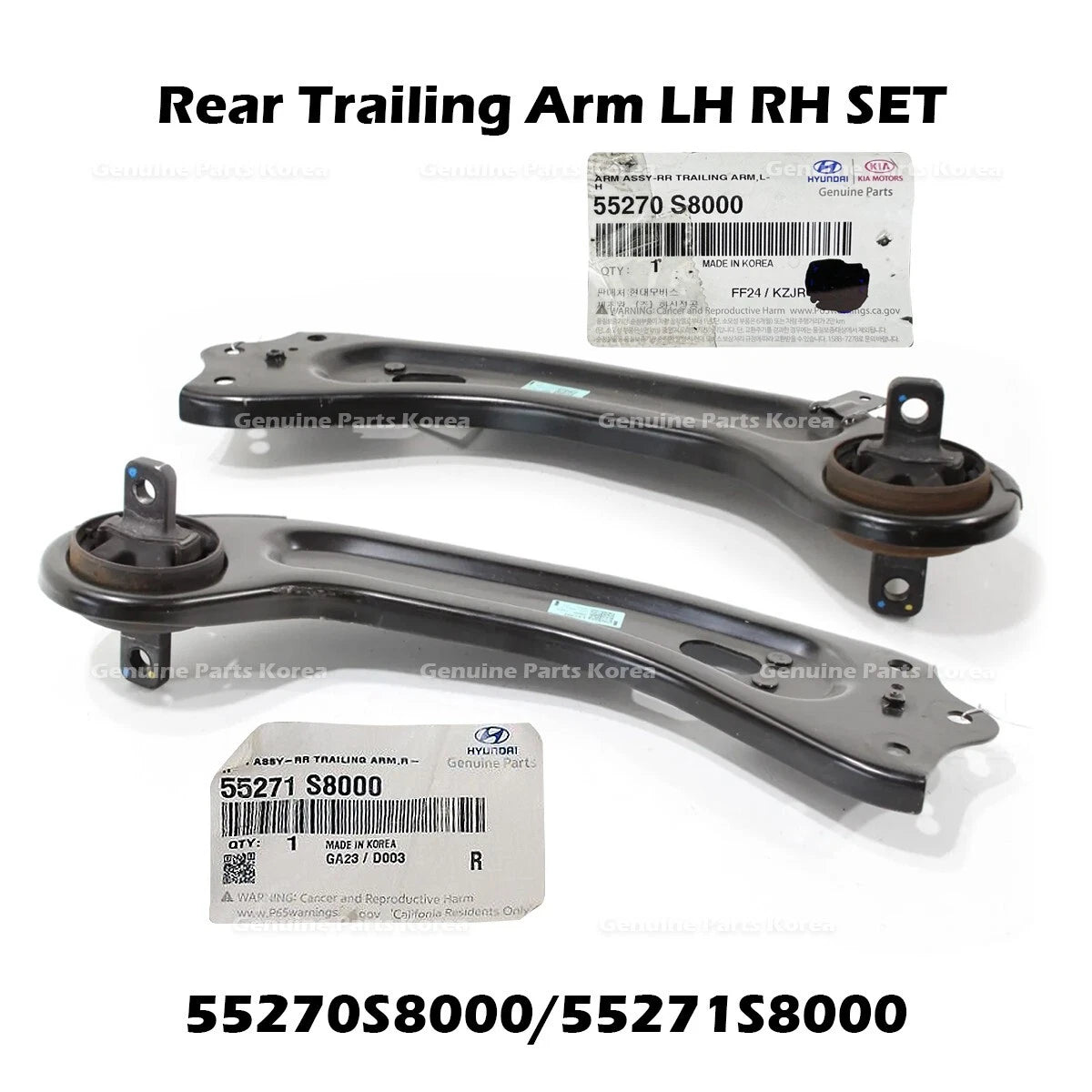 ⭐Genuine⭐ Rear Trailing Arm LH RH SET 55270S8000 55271S8000 for Hyundai Palisade
