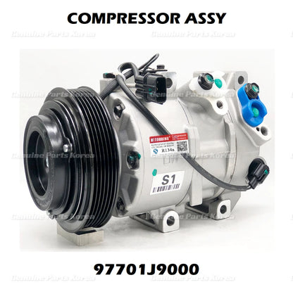 Genuine A/C Compressor 97701J9000 for Hyundai Kona 2018-2021