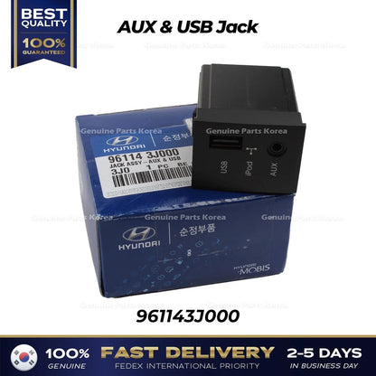 Genuine AUX & USB Jack 961143J000 for Hyundai Veracruz
