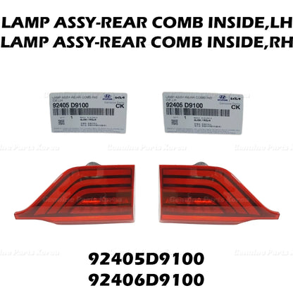 Genuine Rear Tail Light Lamp Set 92405D9100 92406D910 for Kia Sportage