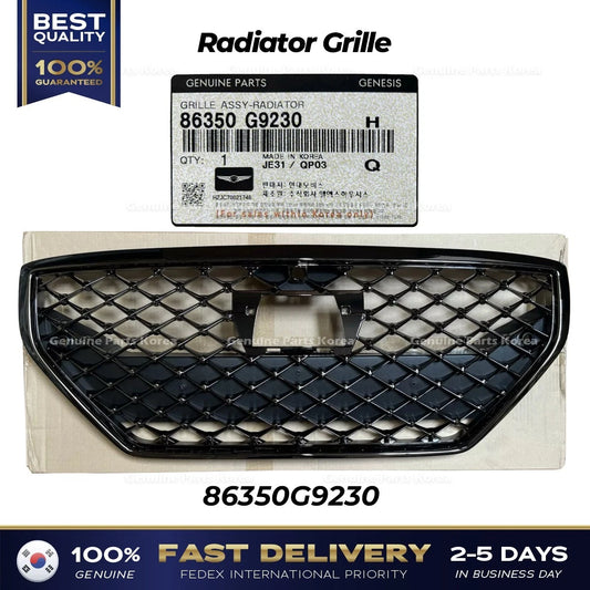 ⭐Genuine⭐ Radiator Grille 86350G9230 for Hyundai Genesis G70