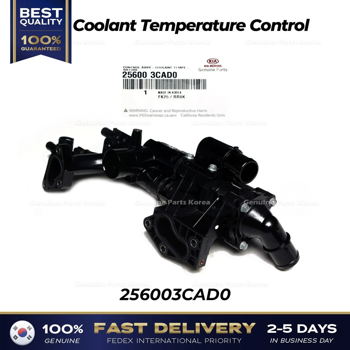 ⭐Genuine⭐ Coolant Temperature Control 256003CAD0 for Hyundai Azera Santa Fe