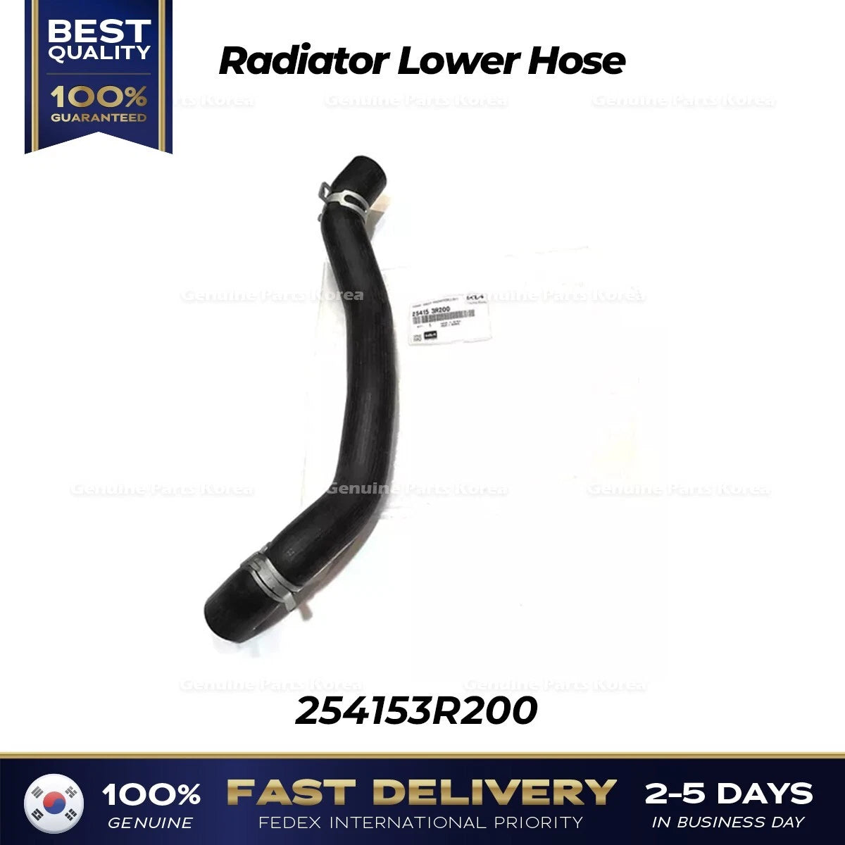 ⭐Genuine⭐ Radiator Lower Hose 254153R200 for Hyundai Azera Kia Cadenza