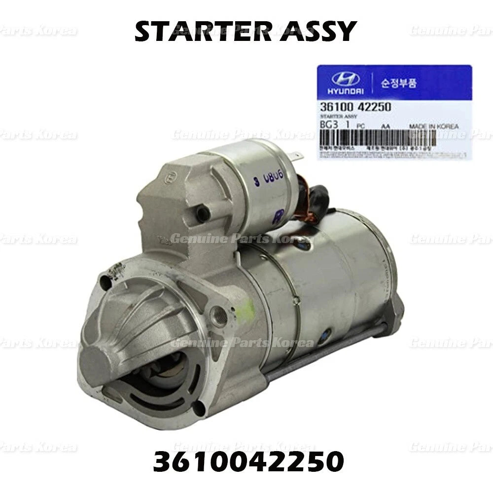 ⭐Genuine⭐ Starter Assy 3610042250 for Hyundai H200 H1 STAREX RUIFENG 02-06