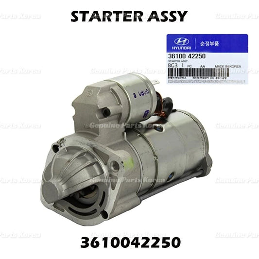 ⭐Genuine⭐ Starter Assy 3610042250 for Hyundai H200 H1 STAREX RUIFENG 02-06