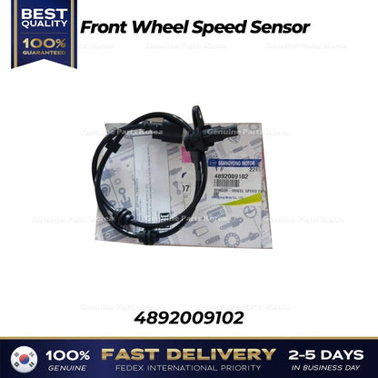 Genuine Front Wheel Speed Sensor 4892009102 for Ssangyong Korando Sports