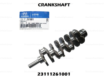 OEM Engine Crankshaft 23111261001 for Hyundai Accent Kia Rio 1.6L 2001-2011