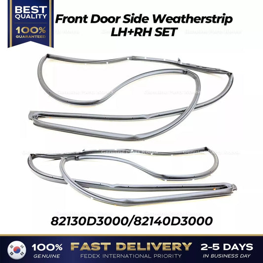 ⭐Genuine⭐ Front Door Side Weatherstrip LH+RH SET for Hyundai Tucson