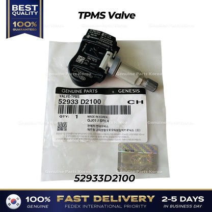 Genuine TPMS Valve 52933D2100 for Hyundai Genesis G80 G90 GV80