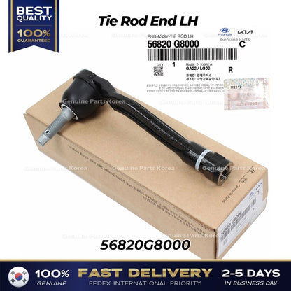Genuine Tie Rod End LH 56820G8000 for Hyundai Palisade Sonata Kia Cadenza