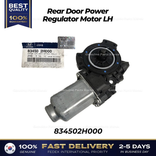⭐Genuine⭐ Rear Door Power Regulator Motor LH 834502H000 for Hyundai Elantra