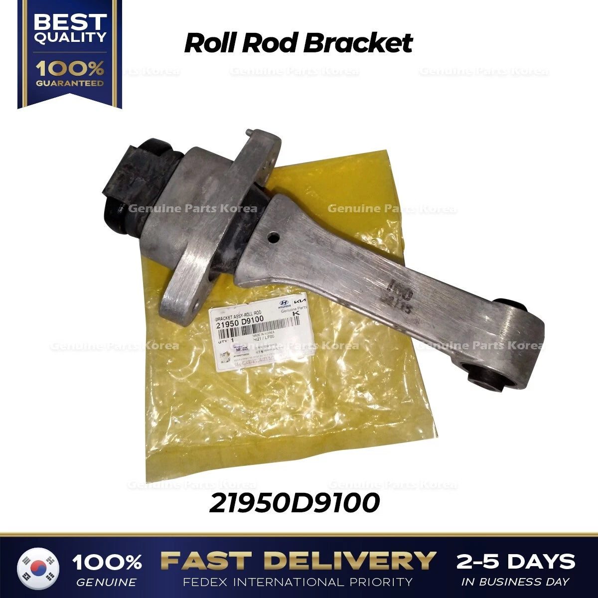 ⭐Genuine⭐ Roll Rod Bracket 21950D9100 for Kia Sportage