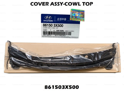 OEM Cowl Top Panel Vent Windshield Wiper Motor Cover 861503X500 for Hyundai
