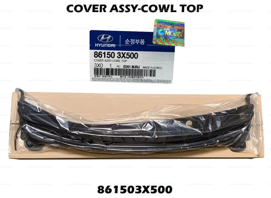 ⭐OEM⭐ Cowl Top Panel Vent Windshield Wiper Motor Cover 861503X500 for Hyundai