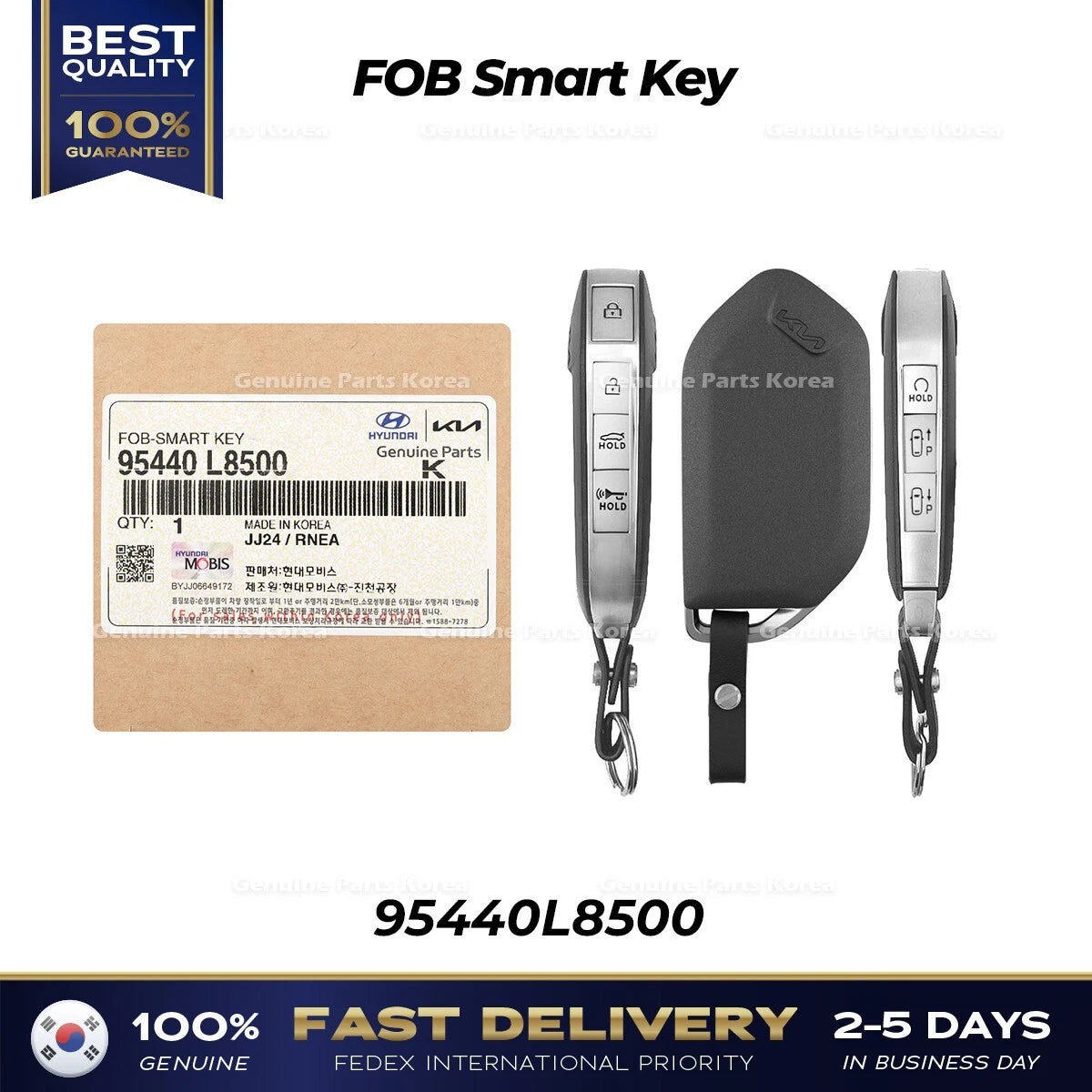 ⭐Genuine⭐ FOB Smart Key 95440L8500 for Kia K8
