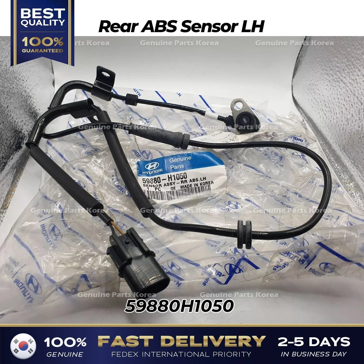 ⭐Genuine⭐ Rear ABS Sensor LH 59880H1050 for Hyundai Terracan