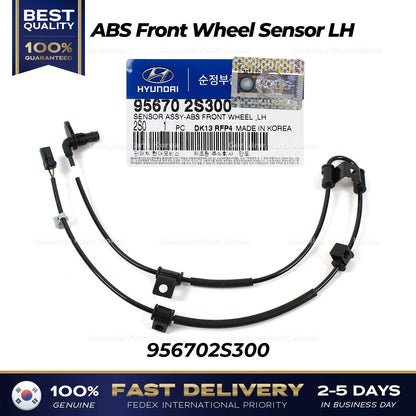 Genuine ABS Front Wheel Sensor LH 956702S300 for Hyundai Tucson