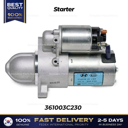 Genuine Starter 361003C230 for Hyundai Genesis Coupe