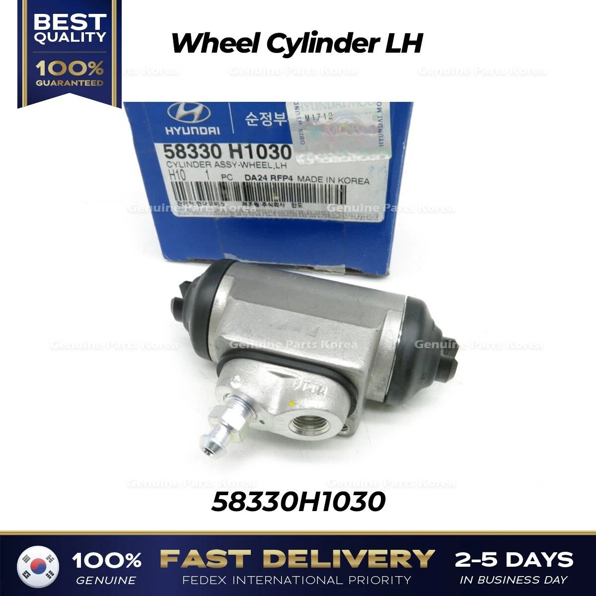 ⭐Genuine⭐ Wheel Cylinder LH 58330H1030 for Hyundai Terracan