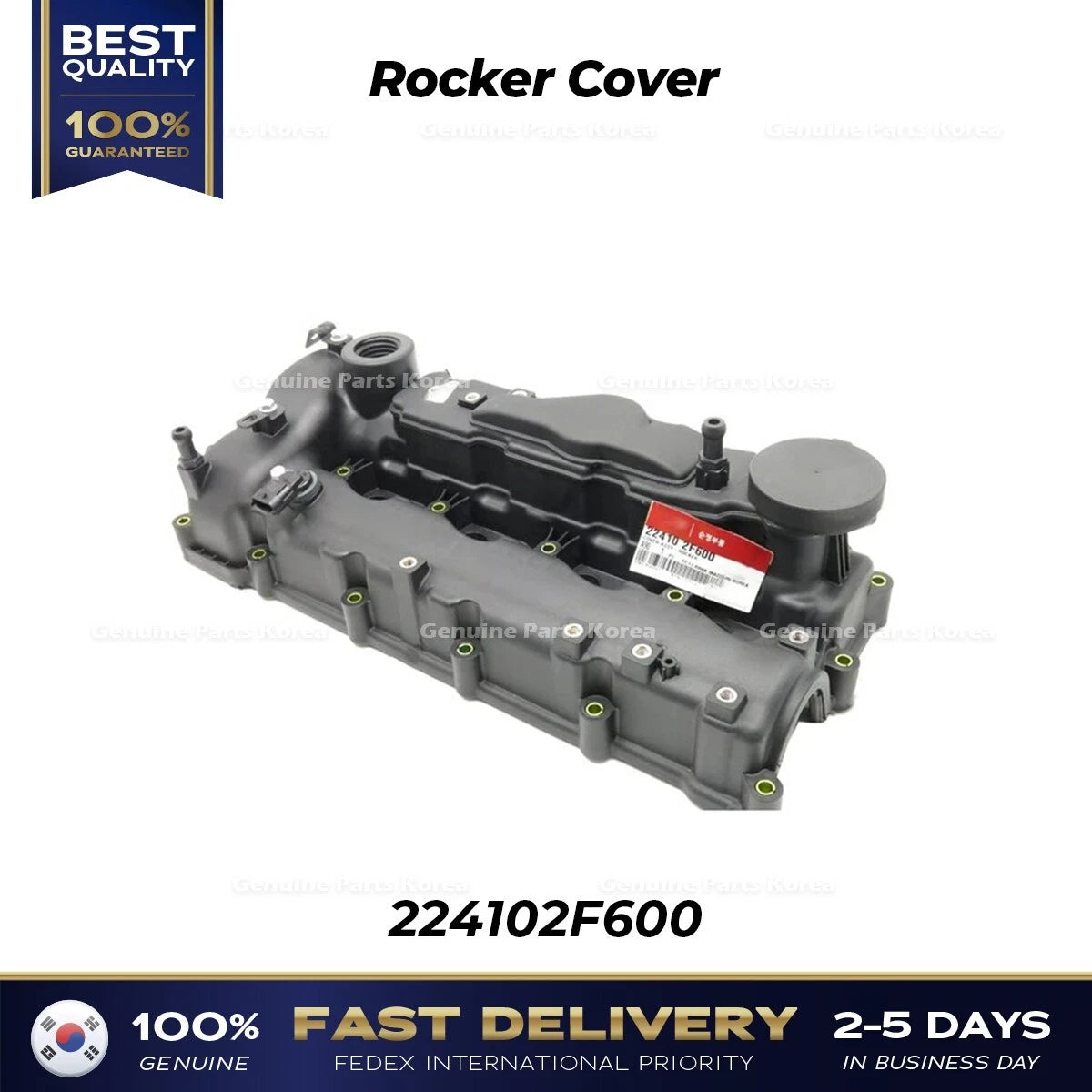 ⭐Genuine⭐ Rocker Cover 224102F600 for Hyundai Tuscon Kia Sedona