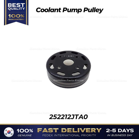 ⭐Genuine⭐ Coolant Pump Pulley 252212JTA0 for Hyundai Elantra Kona