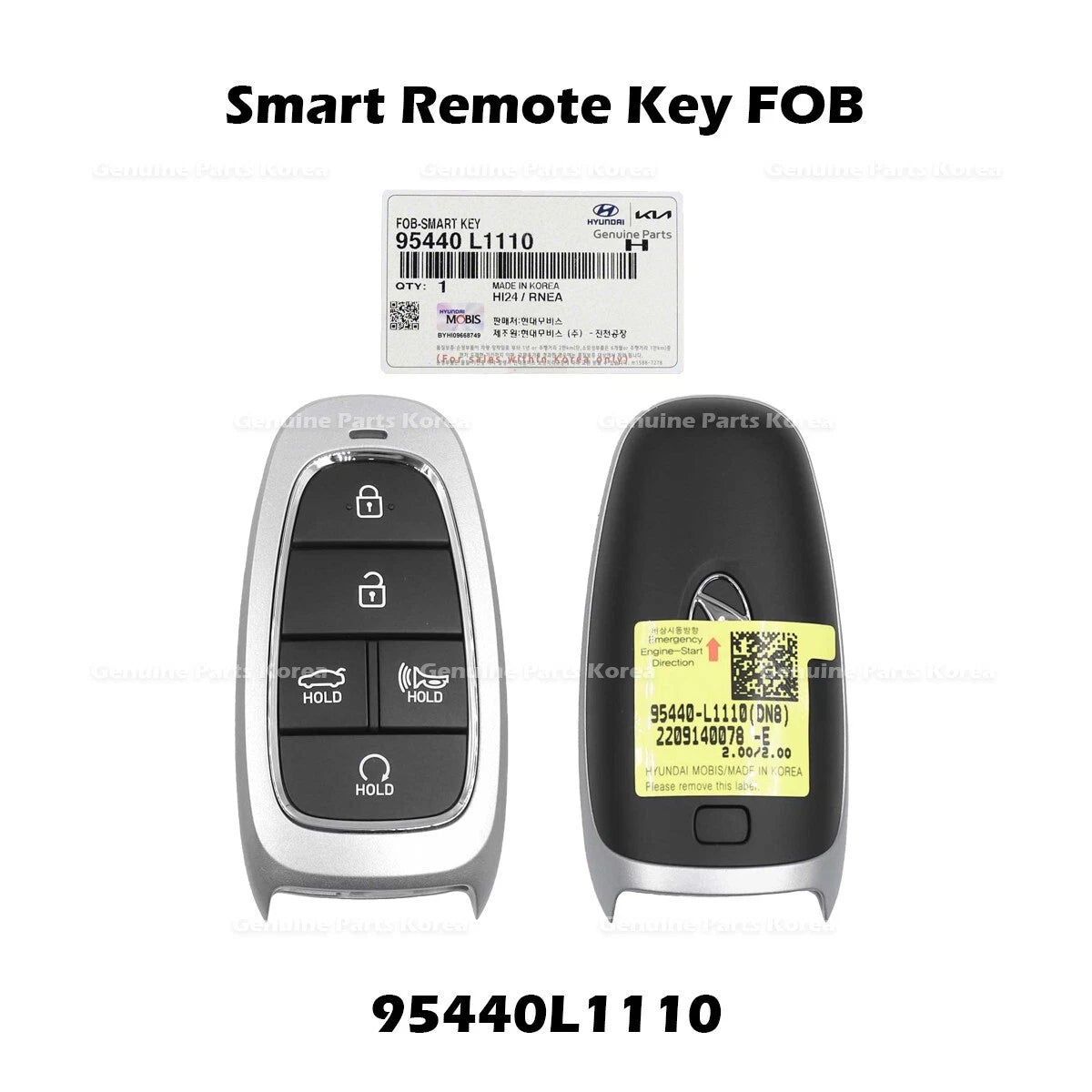 ⭐Genuine⭐ Smart Remote Key FOB 95440L1110 for Hyundai Sonata