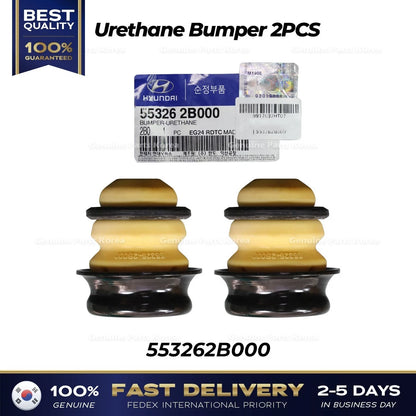 Genuine Urethane Bumper 2PCS 553262B000 for Hyundai Santa Fe