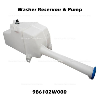 Genuine Washer Reservoir & Pump 986102W000 for Hyundai Santa Fe