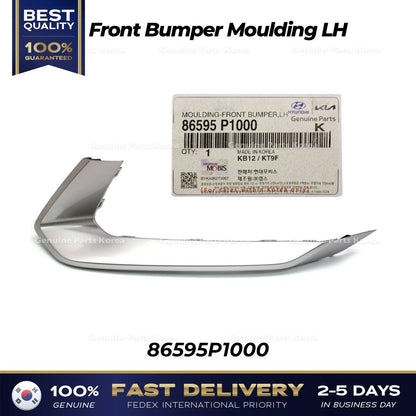 Genuine Front Bumper Moulding LH 86595P1000 for Kia Sportage