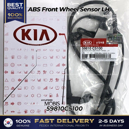 Genuine ABS Front Wheel Sensor LH 59810C5100 for Kia Sorento