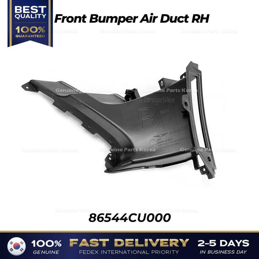 ⭐Genuine⭐ Front Bumper Air Duct RH 86544CU000 for Hyundai Genesis GV60