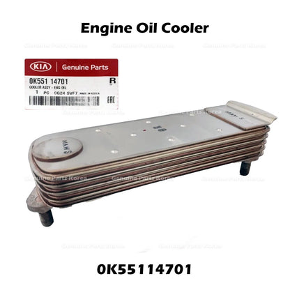 Genuine Engine Oil Cooler 0K55114701 for Hyundai Terracan Kia Carnival