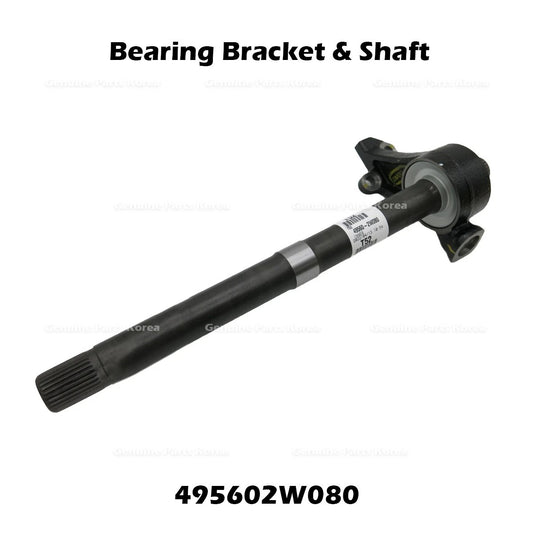 ⭐Genuine⭐ Bearing Bracket & Shaft 495602W080 for Hyundai Maxcruz Santa Fe