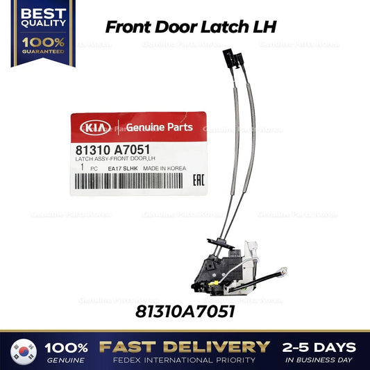 ⭐Genuine⭐ Front Door Latch LH 81310A7051 for Kia Forte Forte Koup