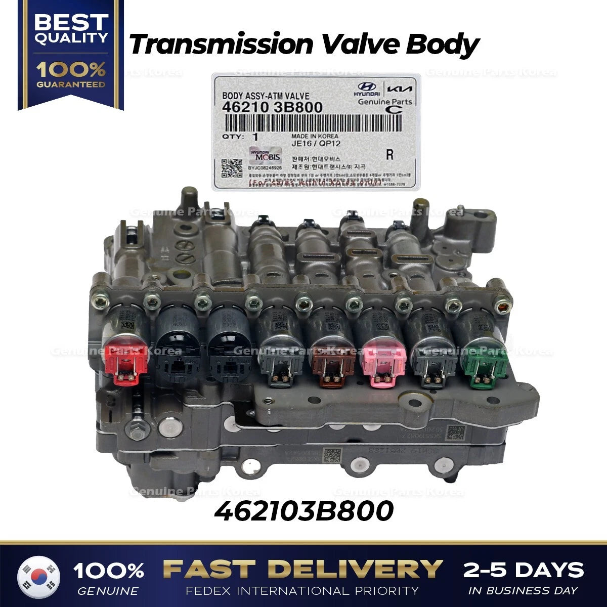 ⭐Genuine⭐ Transmission Valve Body Assy 462103B800 for Hyundai 15-21 Kia 15-20