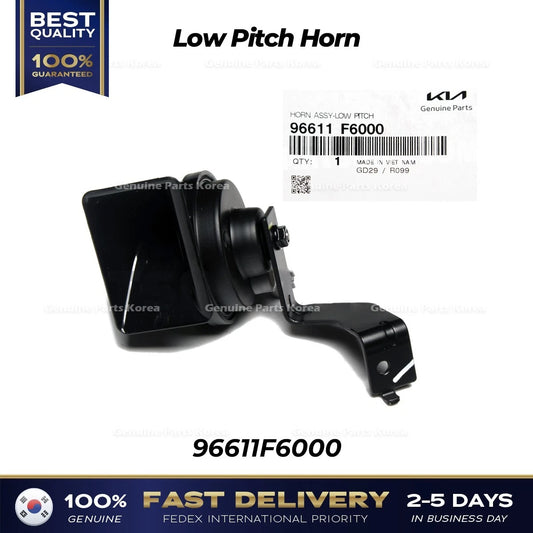 Genuine Low Pitch Horn 96611F6000 for Kia Cadenza