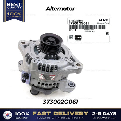 Genuine Alternator 373002G061 for Hyundai Santa Fe Kia Optima