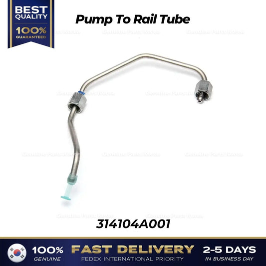⭐Genuine⭐ Pump To Rail Tube 314104A001 for Hyundai H1 Porter II