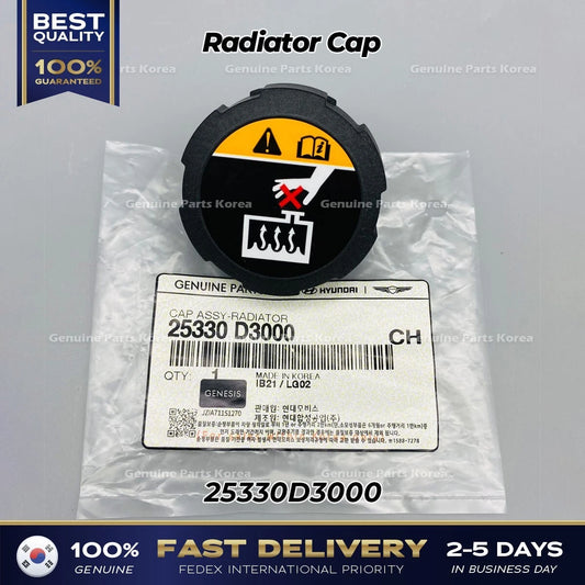 ⭐Genuine⭐ Radiator Cap 25330D3000 for Hyundai Kia