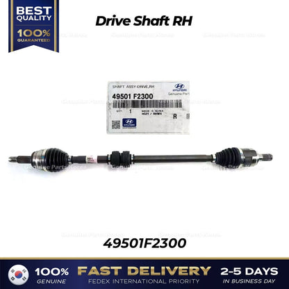 Genuine Drive Shaft RH 49501F2300 for Hyundai Elantra