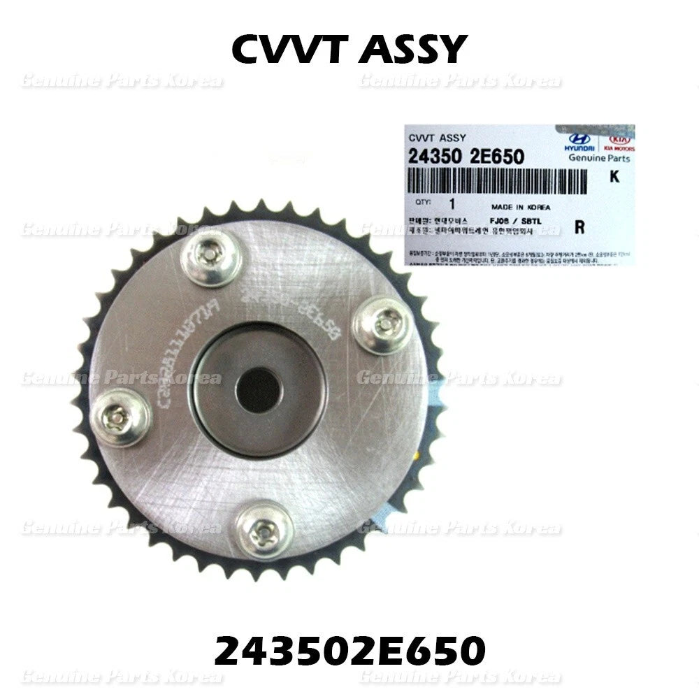 ⭐Genuine⭐ CVVT ASSY 243502E650 for Hyundai Sonata Kia Optima 2.0L 2016 - 2020