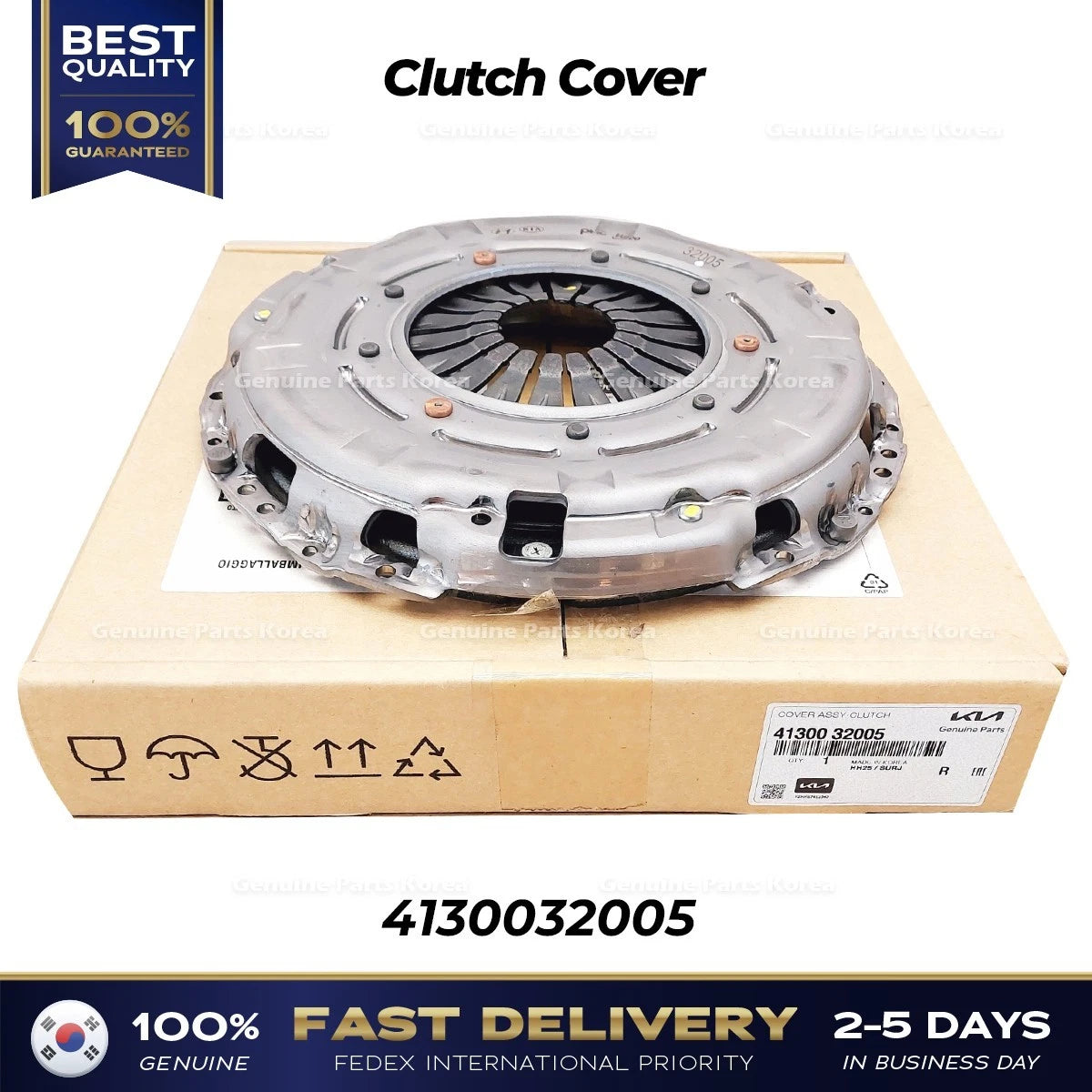 ⭐Genuine⭐ Clutch Cover 4130032005 for Hyundai Accent Elantra Kia Rio